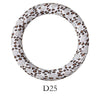 5pcs 65mm Silicone Dount Rings