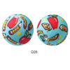 10pcs 15mm Silicone Printed Round Beads