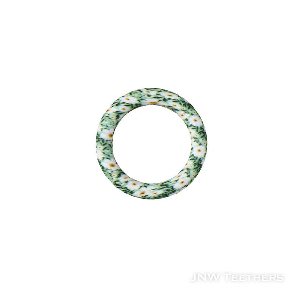 D31 Daisy and grasses printed 65mm silicone rings
