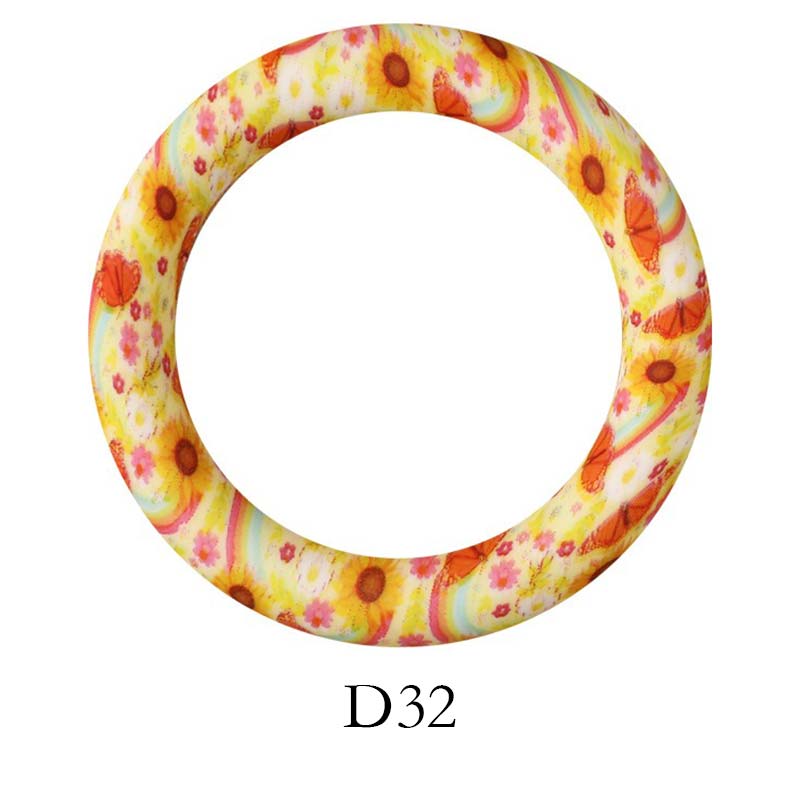 5pcs 65mm Silicone Dount Rings
