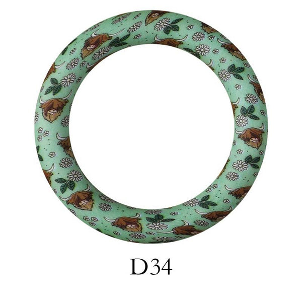 5pcs 65mm Silicone Dount Rings