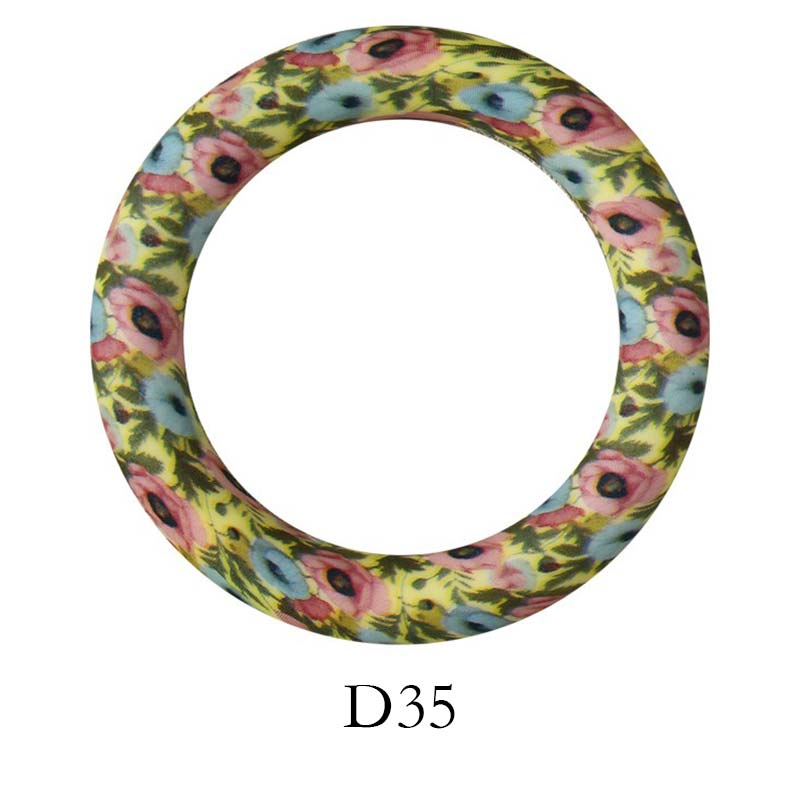 5pcs 65mm Silicone Dount Rings