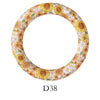 5pcs 65mm Silicone Dount Rings