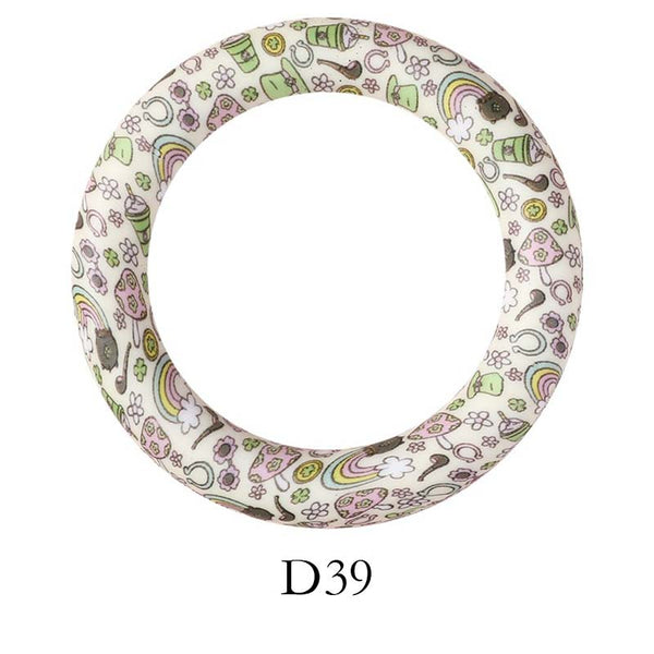 5pcs 65mm Silicone Dount Rings
