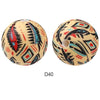 10pcs 15mm Silicone Printed Round Beads