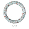 5pcs 65mm Silicone Dount Rings