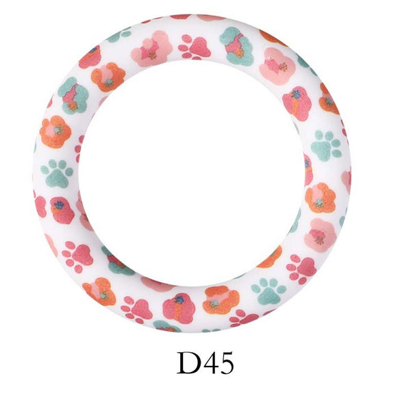 5pcs 65mm Silicone Dount Rings