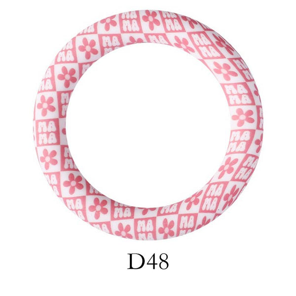 5pcs 65mm Silicone Dount Rings