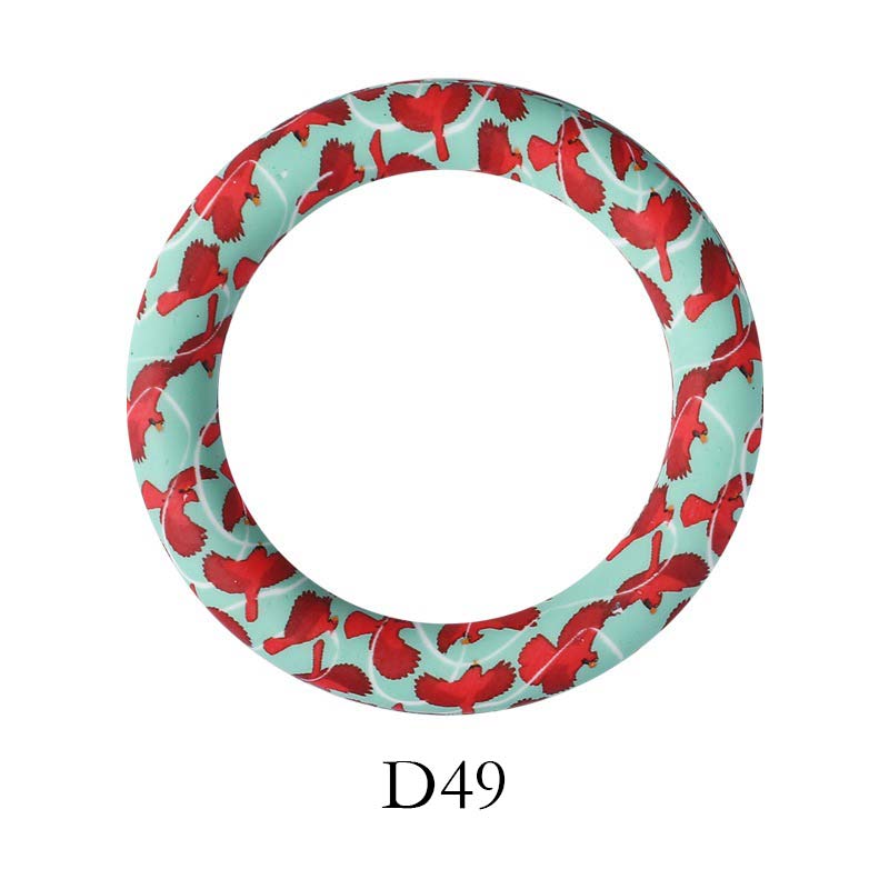 5pcs 65mm Silicone Dount Rings