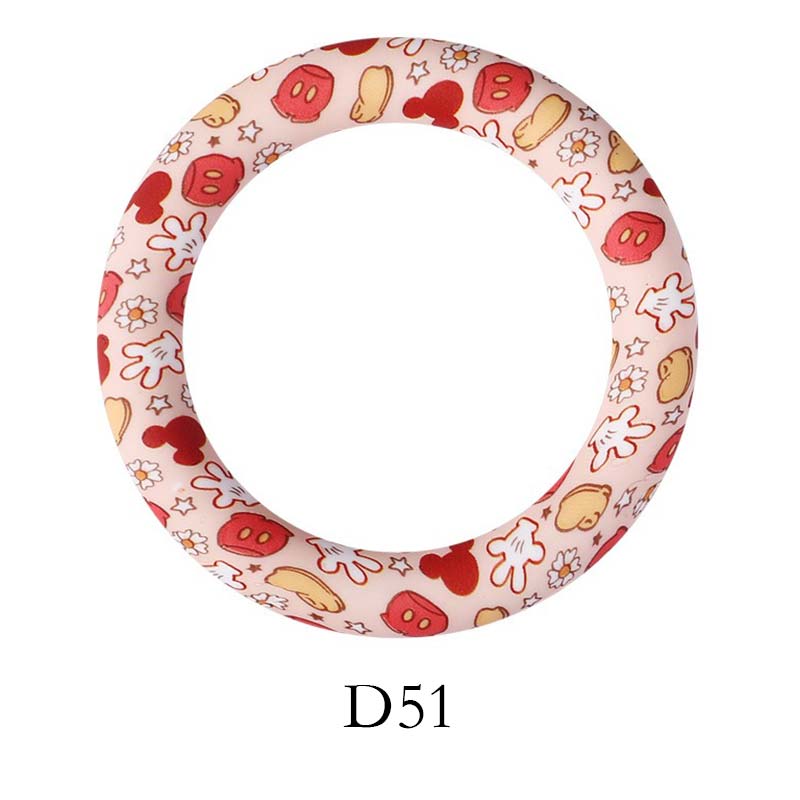 5pcs 65mm Silicone Dount Rings