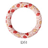 5pcs 65mm Silicone Dount Rings