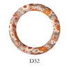 5pcs 65mm Silicone Dount Rings