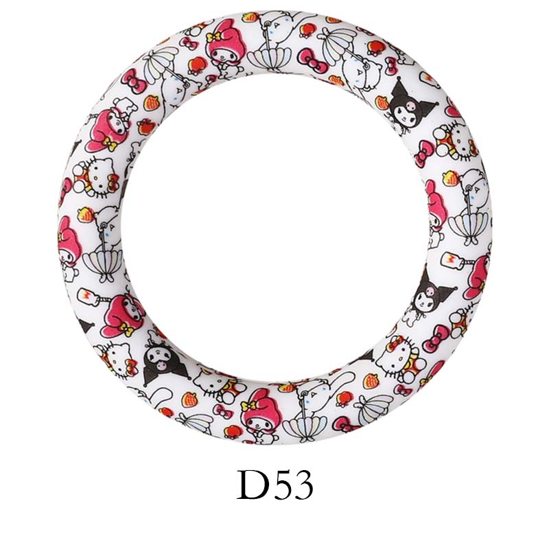 5pcs 65mm Silicone Dount Rings