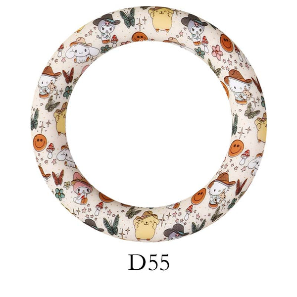 5pcs 65mm Silicone Dount Rings