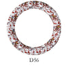 5pcs 65mm Silicone Dount Rings