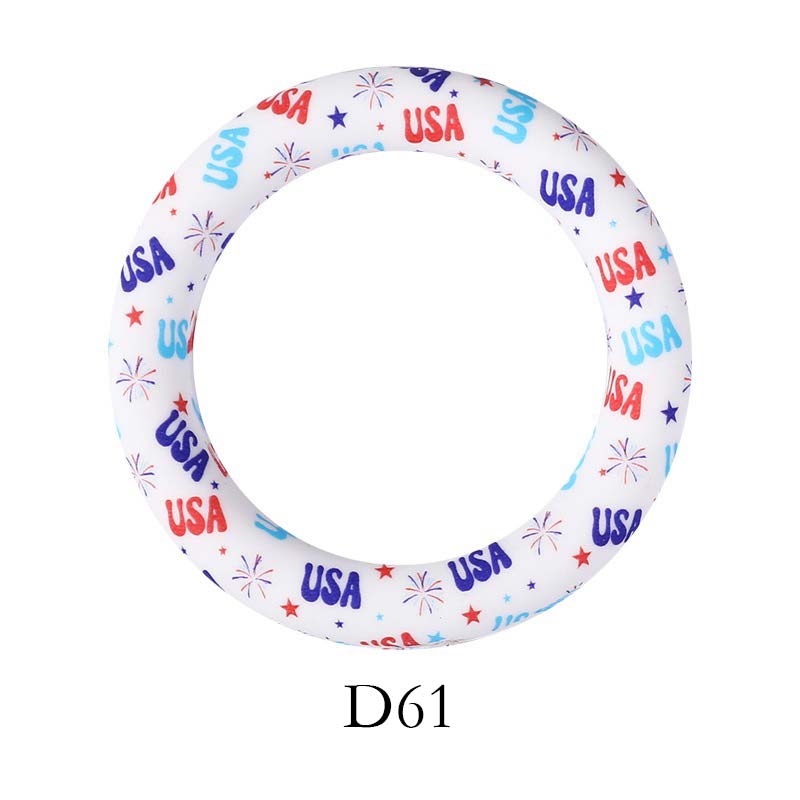 5pcs 65mm Silicone Dount Rings