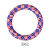 5pcs 65mm Silicone Dount Rings