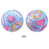 10pcs 15mm Silicone Printed Round Beads