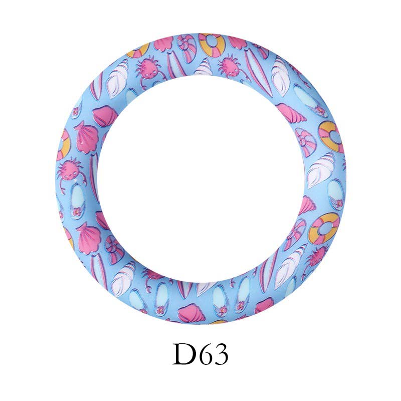 5pcs 65mm Silicone Dount Rings