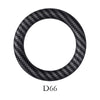 5pcs 65mm Silicone Dount Rings