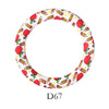 5pcs 65mm Silicone Dount Rings