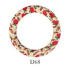 5pcs 65mm Silicone Dount Rings
