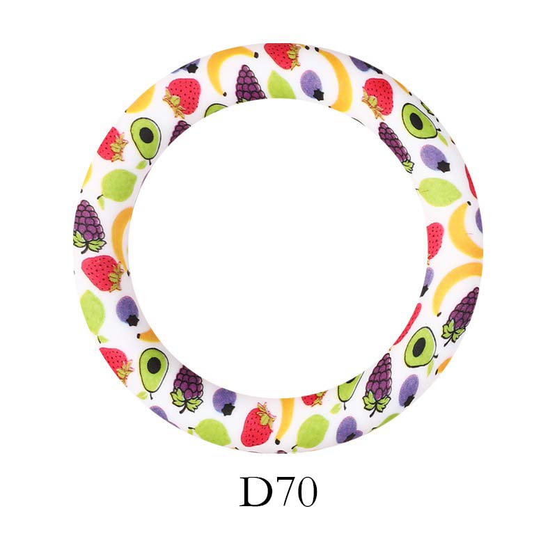 5pcs 65mm Silicone Dount Rings