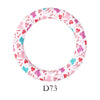 5pcs 65mm Silicone Dount Rings