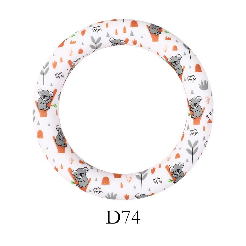 5pcs 65mm Silicone Dount Rings