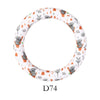 5pcs 65mm Silicone Dount Rings