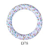 5pcs 65mm Silicone Dount Rings