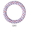 5pcs 65mm Silicone Dount Rings