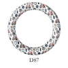 5pcs 65mm Silicone Dount Rings