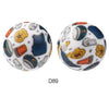 10pcs 15mm Silicone Printed Round Beads