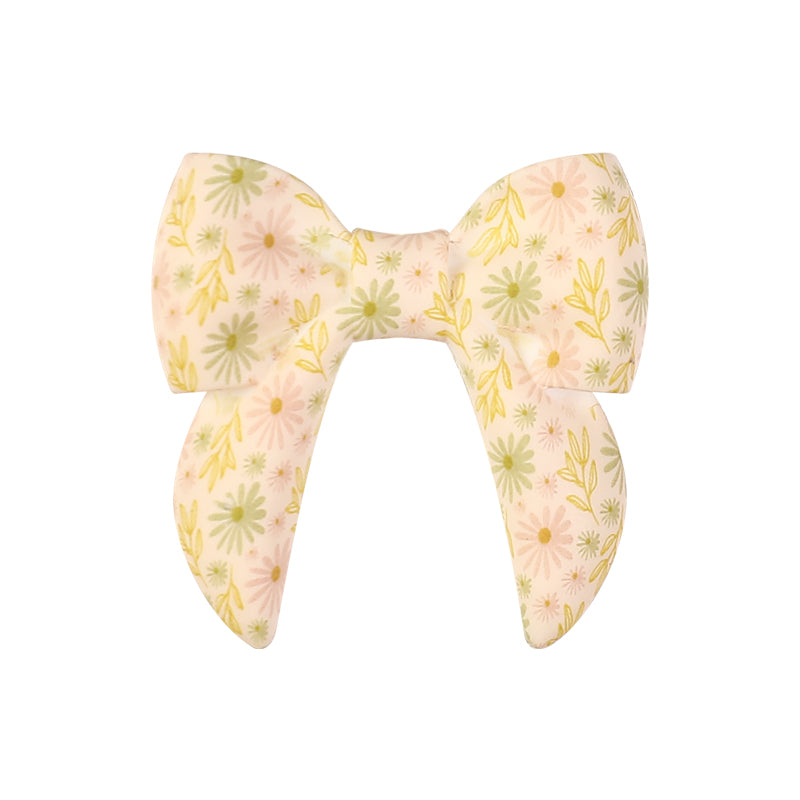 40mm Bowknot Focal Silicone Beads D92