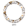 5pcs 65mm Silicone Dount Rings