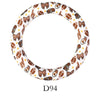 5pcs 65mm Silicone Dount Rings