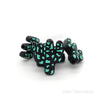 Black Cactus silicone focal beads