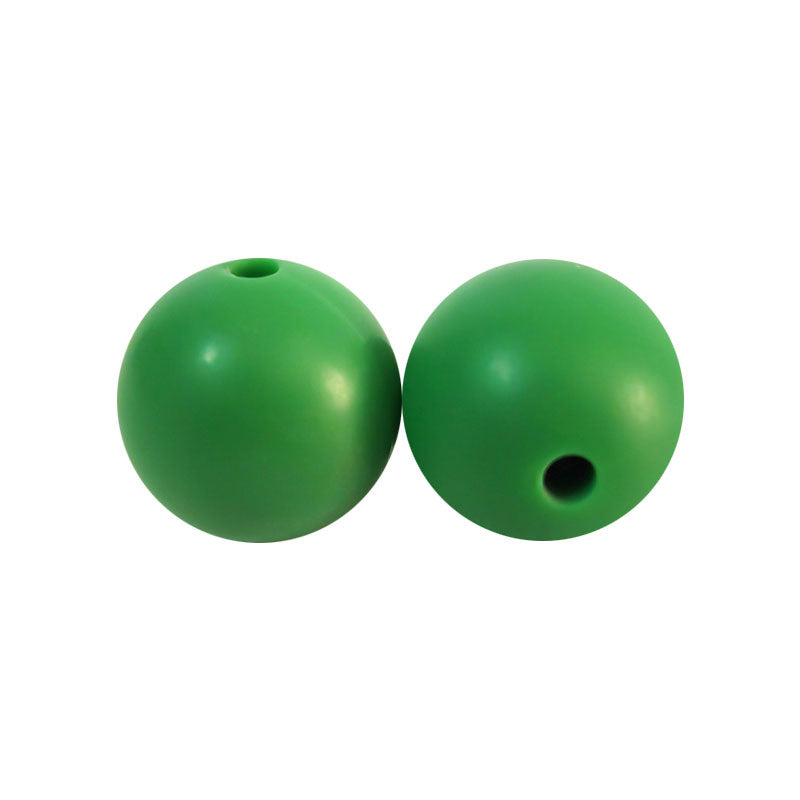100 12mm Round Silicone Beads