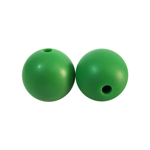 100 12mm Round Silicone Beads