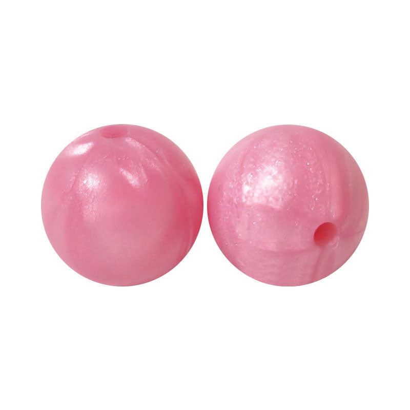 100 12mm Round Silicone Beads