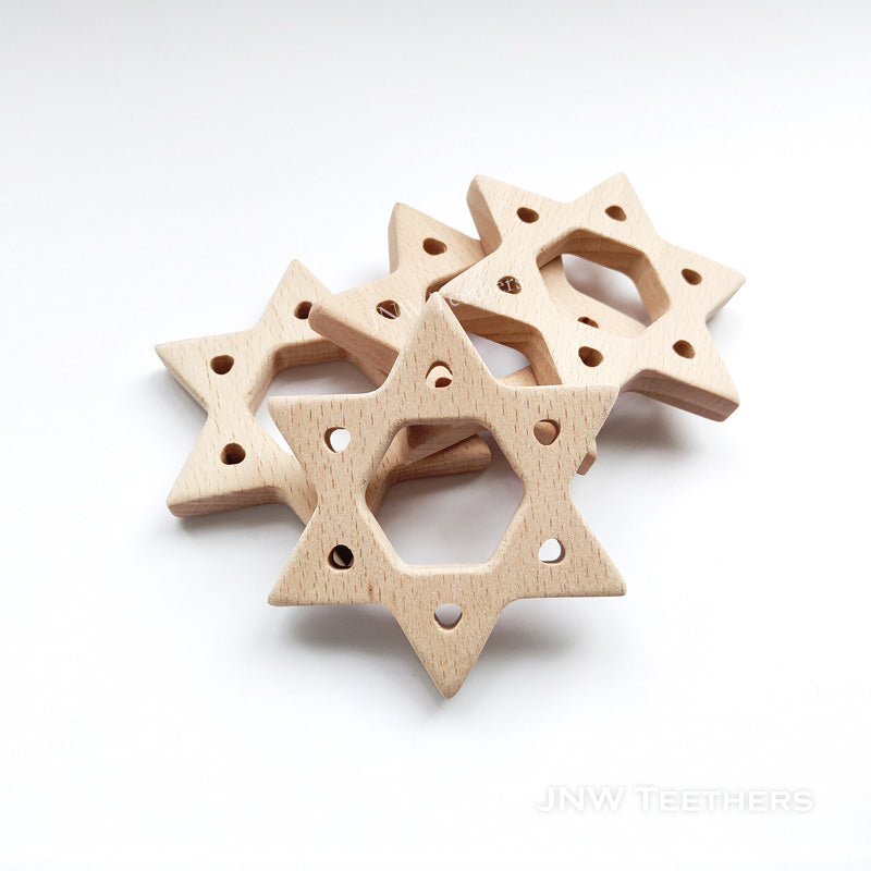 David Star Wooden Teether