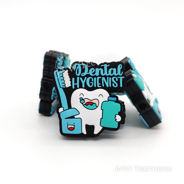 Dental Hygienist silicone focal beads