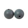 100 12mm Round Silicone Beads