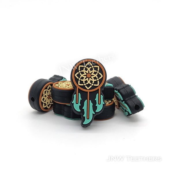 Dreamcatcher silicone focal beads