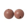 100 12mm Round Silicone Beads