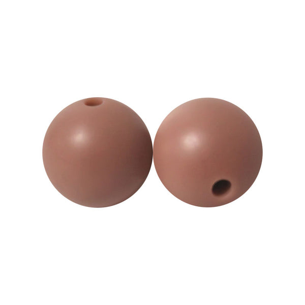 100 12mm Round Silicone Beads