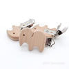 Elephant wood clip
