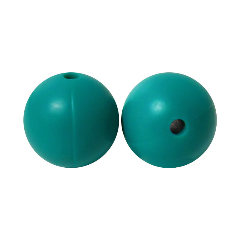 100 12mm Round Silicone Beads