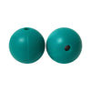 100 12mm Round Silicone Beads
